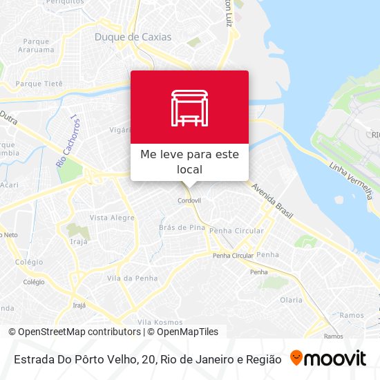 Estrada Do Pôrto Velho, 20 mapa