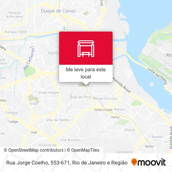 Rua Jorge Coelho, 553-671 mapa