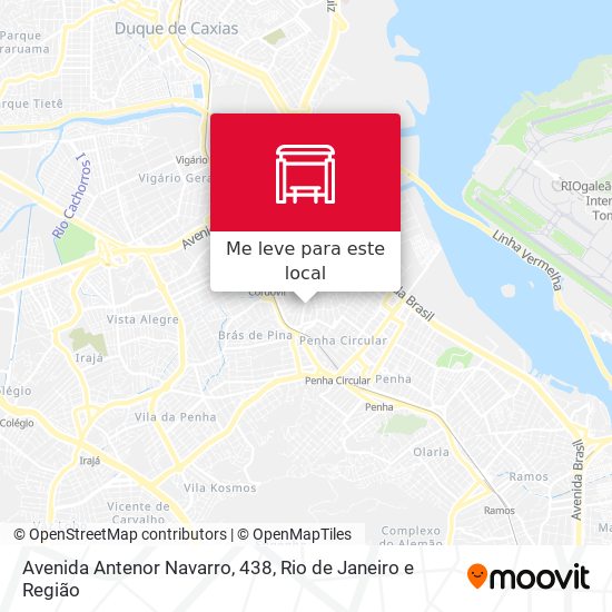 Avenida Antenor Navarro, 438 mapa