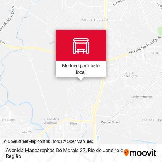 Avenida Mascarenhas De Morais 27 mapa