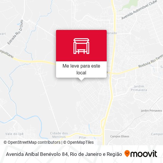 Avenida Aníbal Benévolo 84 mapa