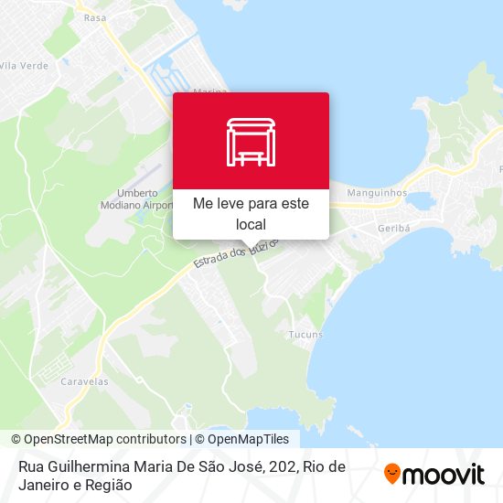 Rua Guilhermina Maria De São José, 202 mapa