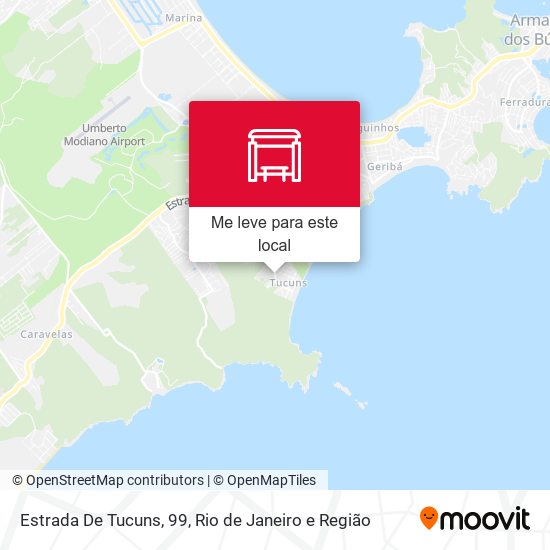 Estrada De Tucuns, 99 mapa