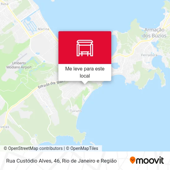 Rua Custódio Alves, 46 mapa