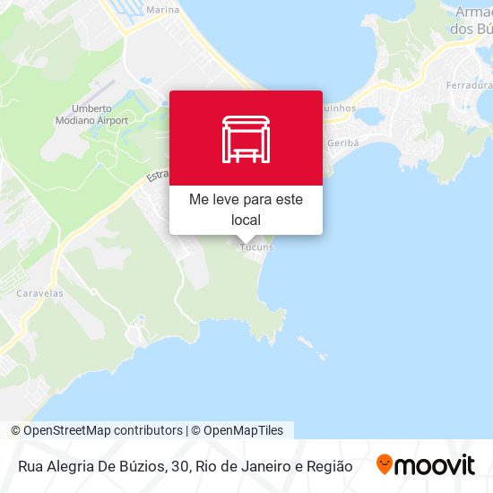 Rua Alegria De Búzios, 30 mapa