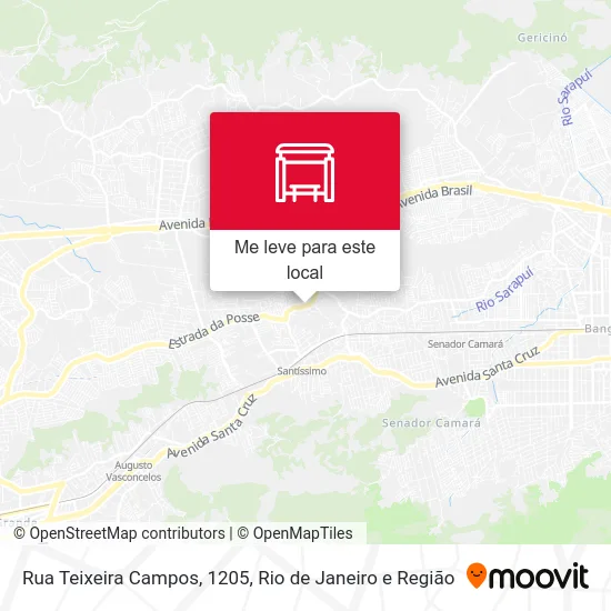 Rua Teixeira Campos, 1205 mapa