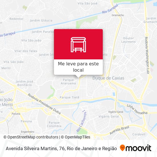Avenida Silveira Martins, 76 mapa