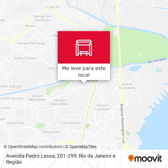 Avenida Pedro Lessa, 201-299 mapa