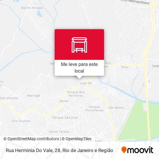 Rua Herminia Do Vale, 28 mapa