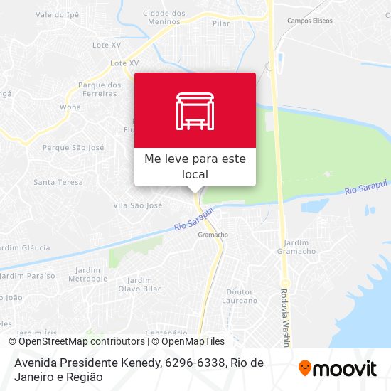 Avenida Presidente Kenedy, 6296-6338 mapa