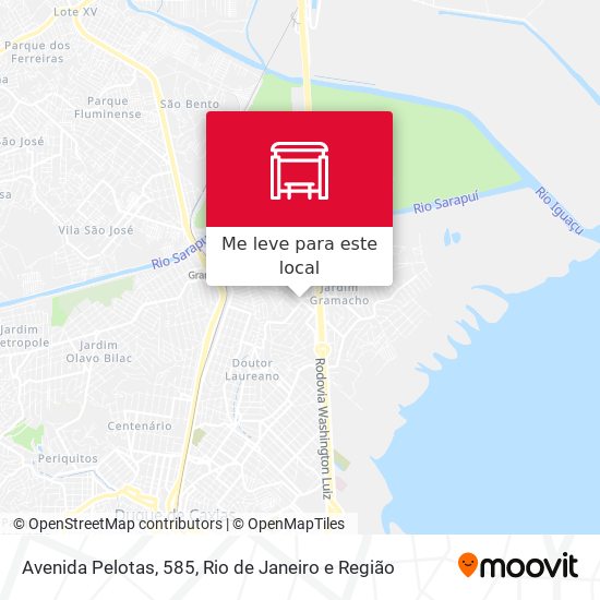 Avenida Pelotas, 585 mapa