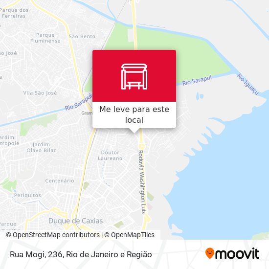 Rua Mogi, 236 mapa