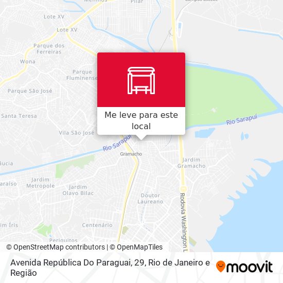 Avenida República Do Paraguai, 29 mapa