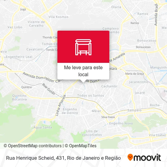 Rua Henrique Scheid, 431 mapa