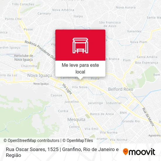 Rua Oscar Soares, 1525 | Granfino mapa