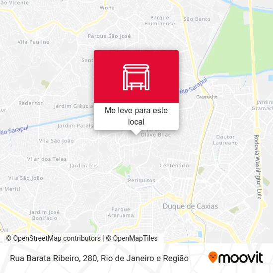 Rua Barata Ribeiro, 280 mapa