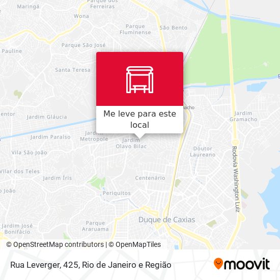 Rua Leverger, 425 mapa