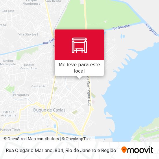 Rua Olegário Mariano, 804 mapa