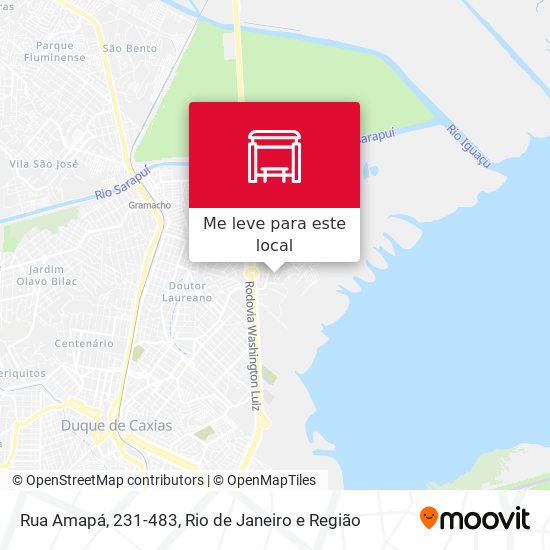Rua Amapá, 231-483 mapa