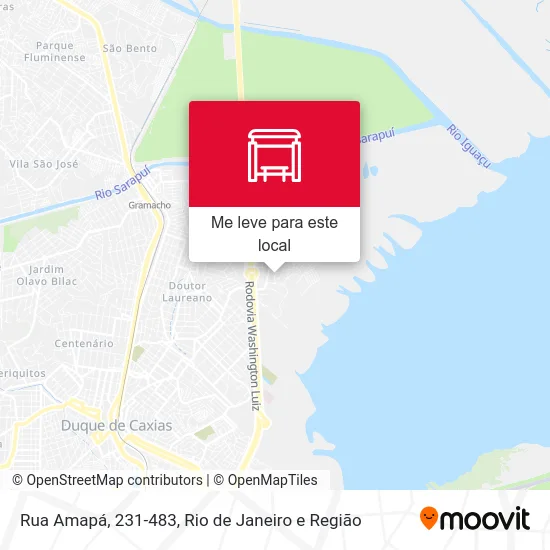 Rua Amapá, 231-483 mapa