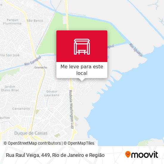 Rua Raul Veiga, 449 mapa