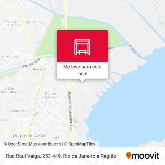 Rua Raul Veiga, 253-449 mapa