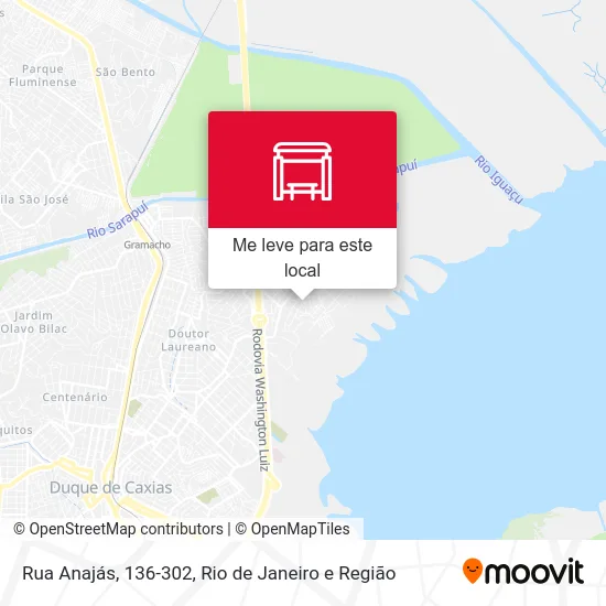 Rua Anajás, 136-302 mapa