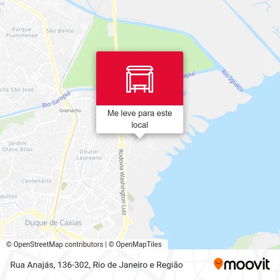 Rua Anajás, 136-302 mapa
