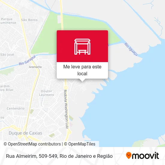 Rua Almeirim, 509-549 mapa