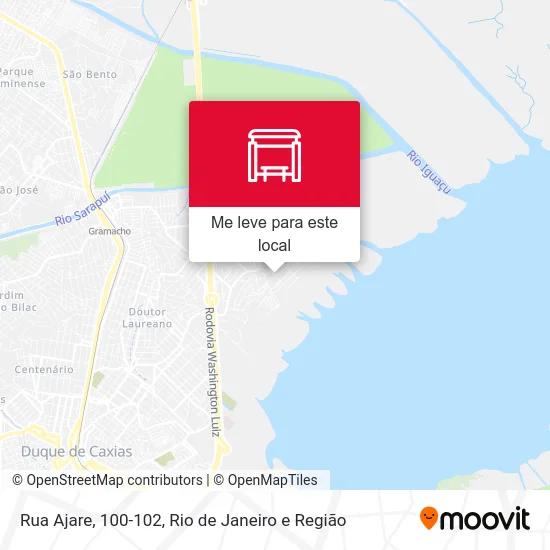 Rua Ajare, 100-102 mapa