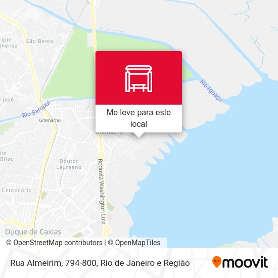 Rua Almeirim, 794-800 mapa