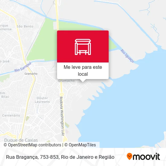 Rua Bragança, 753-853 mapa