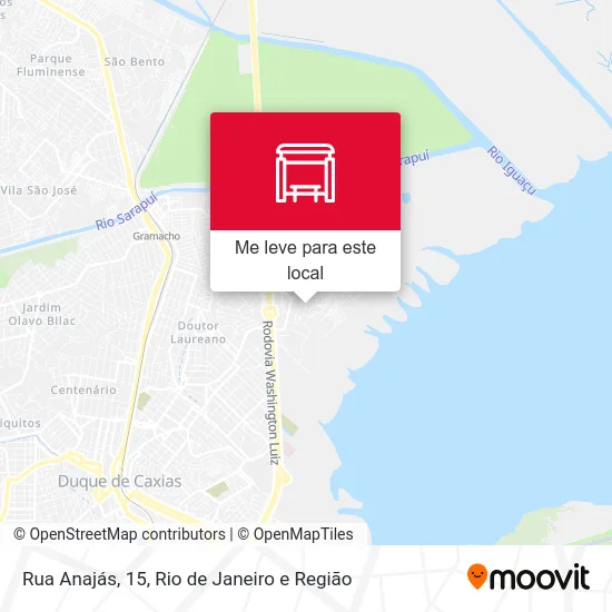 Rua Anajás, 15 mapa