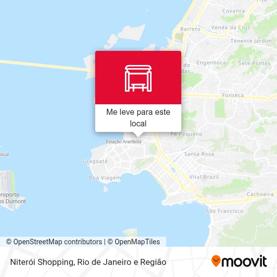 Niterói Shopping mapa