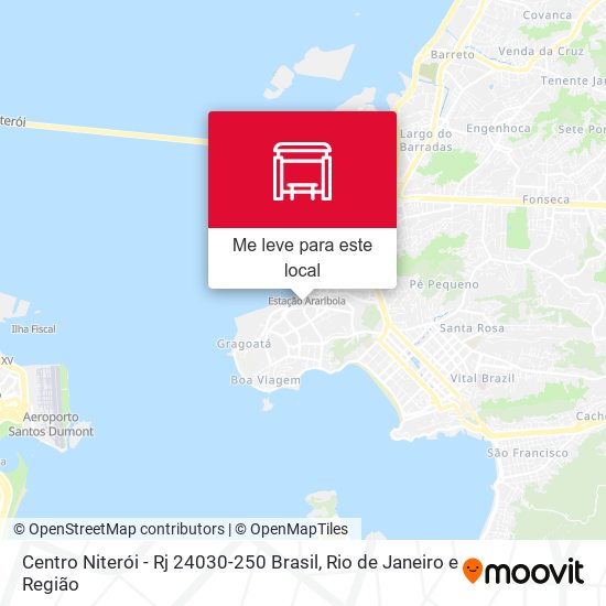 Centro Niterói - Rj 24030-250 Brasil mapa