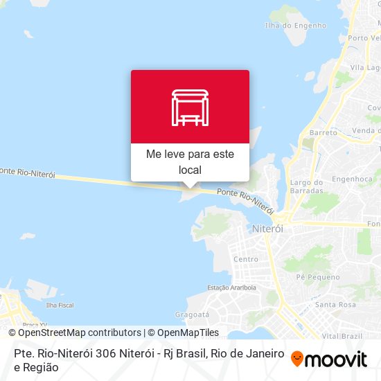 Pte. Rio-Niterói 306 Niterói - Rj Brasil mapa