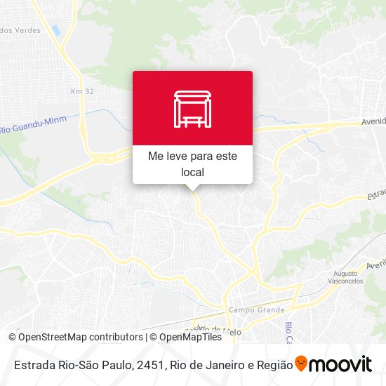 Estrada Rio-São Paulo, 2451 mapa