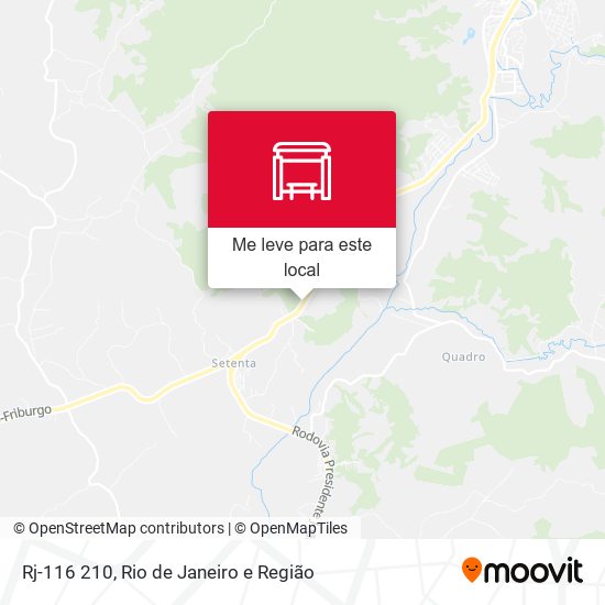 Rj-116 210 mapa