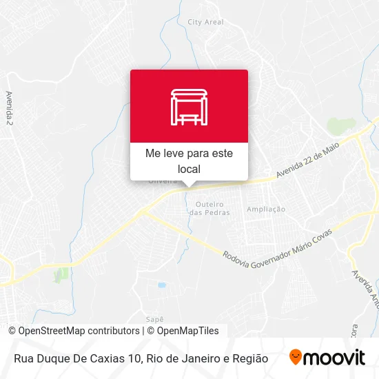 Rua Duque De Caxias 10 mapa