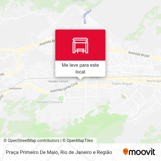 Praça Primeiro De Maio mapa