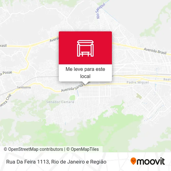 Rua Da Feira 1113 mapa