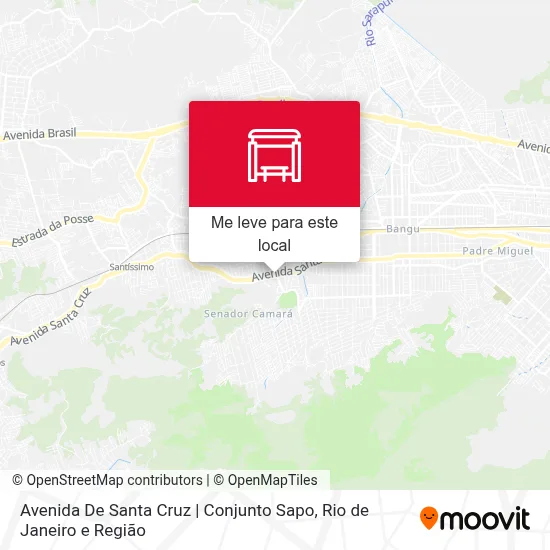 Avenida De Santa Cruz | Conjunto Sapo mapa