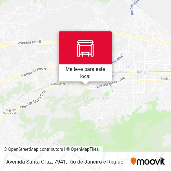 Avenida Santa Cruz, 7941 mapa