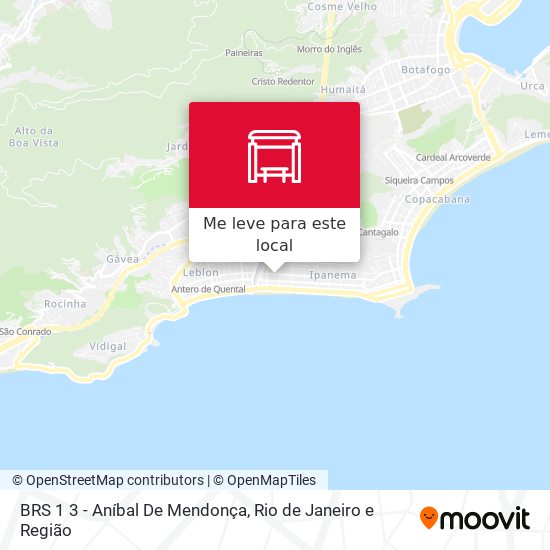 BRS 1 3 - Aníbal De Mendonça mapa