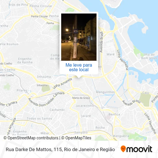 Rua Darke De Mattos, 115 mapa