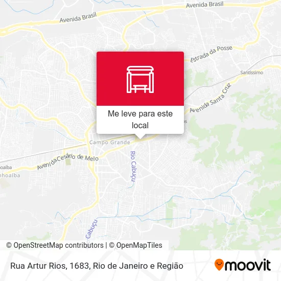 Rua Artur Rios, 1683 mapa