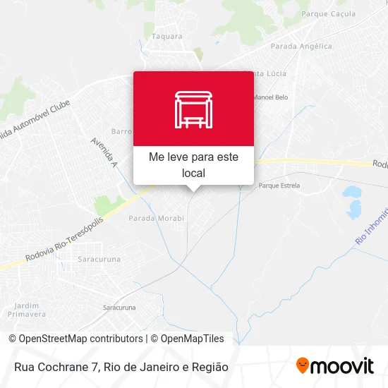 Rua Cochrane 7 mapa