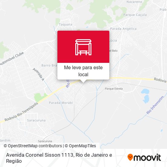 Avenida Coronel Sisson 1113 mapa