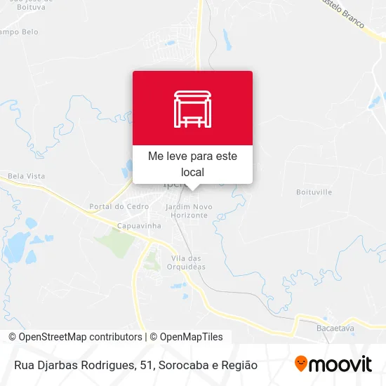 Rua Djarbas Rodrigues, 51 mapa