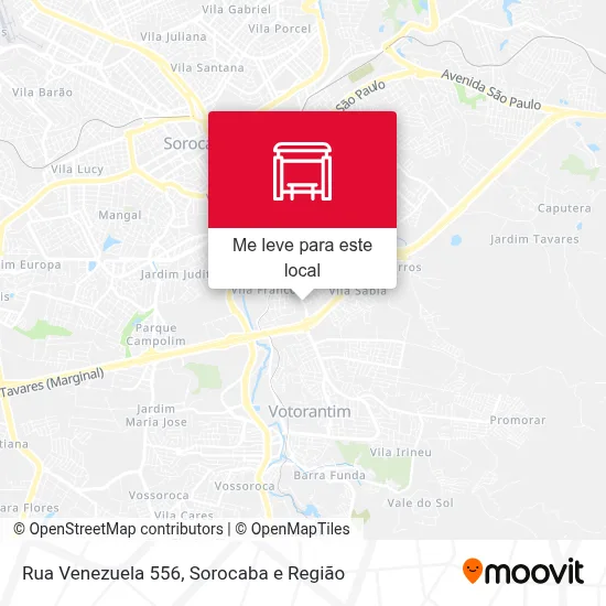 Rua Venezuela 556 mapa